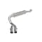 Afe Stainless Steel, With Muffler, 3.5 Inch Pipe Diameter, Single Exhaust With Dual Exits, Side Exit 49-42082-P - alternate 1